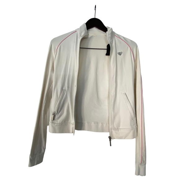 ICE Gear Tops - ICE Gear Fitness Workout White Jacket - Size XS